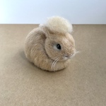 〜リーゼントうさぎさん⁉︎〜 うさぎ 羊毛フェルト ネザーランドドワーフ ミニうさぎ オレンジ 