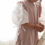 ［数量限定］ふわり袖カットソーワンピース*** 