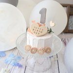 いいね♡100！！人気♡ナチュラルミニクレイケーキ☆ペット誕生日ケーキ　ミニ誕生日ケーキ　自宅撮影　1歳以外でも承ってます♪