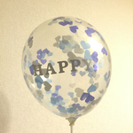 《ブルー×HAPPY》コンフェッティバルーンキット♡