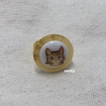retro ring (0033) レトロリング  アンティーク  ヴィンテージ  猫 子猫 cat ねこちゃん  指輪