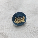 retro ring (0039)  レトロリング アンティーク ヴィンテージ テリア 犬 子犬 指輪