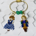 本物の魔法使いペアデリカビーズドール