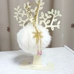 雪玉バッグチャーム