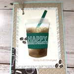 【バースデーカード】coffee  lover 