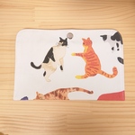 【M様専用ページ】ねこMeou！＊ペタンコポーチ