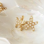再販 スターフィッシュパールピアス