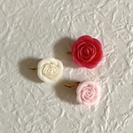 ドール用薔薇ヘアピン3点セット