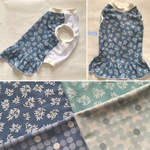 犬服・受注販売　フリル付きタンクトップ　クール　冷感　速乾　【色選択】 フリル付きタンクトップ  ビーグル　中型犬