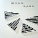 Kirakiraトライアングル イヤリング/ピアス