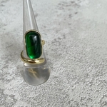 silver925 🍏green ring