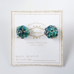 紫陽花ピアス・イヤリング // No.23