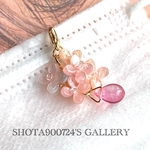 ［再販3］紫陽花の雫チャーム💧〜桜色🌸〜