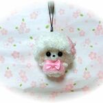 ✿785hv7848様専用✿送料無料✿あみぐるみ✿ポメラニアンちゃん❢ストラップ♪