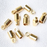 [10個] 紐留め 内径2.6mm カツラ