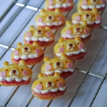 いちごジャムくまさんサンド(加工なし・マグネット)