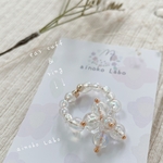 ✳︎ オーロラ しゃぼんだま イヤーカフ and リング ✳︎