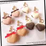 選べる♡チョコレートカラーマカロンのイヤリング/ピアス
