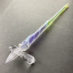 紫と緑のガラスペン（6）
