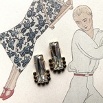 timeless monotone pierce / earring