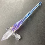 紫と青のガラスペン（6）