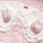 受注制作🐻クマチャン付けえり🐻