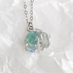 【新作特別価格】グランディディエライト loose＆stoneステンレスネックレス 天然石 原石アクセサリー