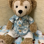 ダッフィーのアロハシャツとパンツのセット
