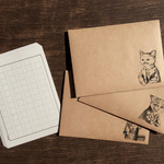 お手紙セット☆文豪猫　肆