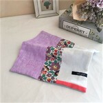 Liberty*大人の上質ガーゼハンカチ*ベッツィビーチ*lavender*gray*orange*上品な色合い