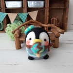 【チョコミント好きさんの会】まるっこペンギン (２号)