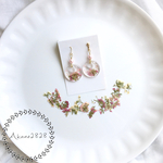 ドライフラワー ✿ ピアス イヤリング #022
