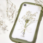 かすみ草のドライフラワー𓍯  iPhoneケース、スマホケースに。