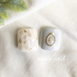 new＊フットネイル　　＊ペディキュア フット ニュアンスネイル ネイルチップ 
