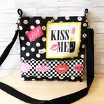 【作品入れ替えSALE】☆オリジナル☆ショルダーポーチ*KISSME