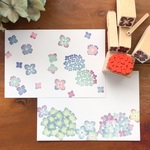 紫陽花・小花のスタンプ6点セット