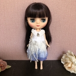 【ミディ】むら染めロンパース