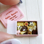ミニチュアクッキーBOX＊ピンク