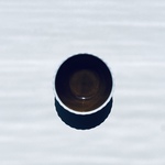 波佐見焼　ふりるボウルS　Ripple　直径9㎝　ブラウン