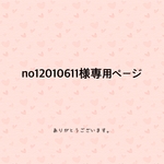 no12010611様専用ページ