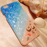 【再販】iPhone6スマホケース♡浜辺風デザイン♡ロンハーマン、ハワイ好きな方