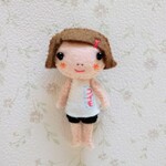 コイモちゃんのストラップ「15」