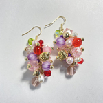 【m__ren.812様専用】あべ姫カラーのピアス💐💚