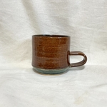 <再販> 茶色と青色のコーヒーカップ / マグカップ / 陶器