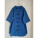 Open neck China shirt