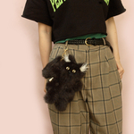 KEDAMONO ぬいぐるみポーチ 耳毛チャン