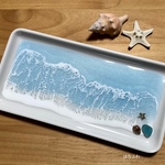 【アクセサリートレイ】波アート #1 