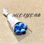 ☆送料無料☆愛を込めて花束を/青グラデーション薔薇