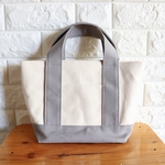 小さめトートバッグ＊グレー