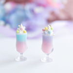 ゆめかわ✳︎おいりのクリームソーダ　ミニチュア